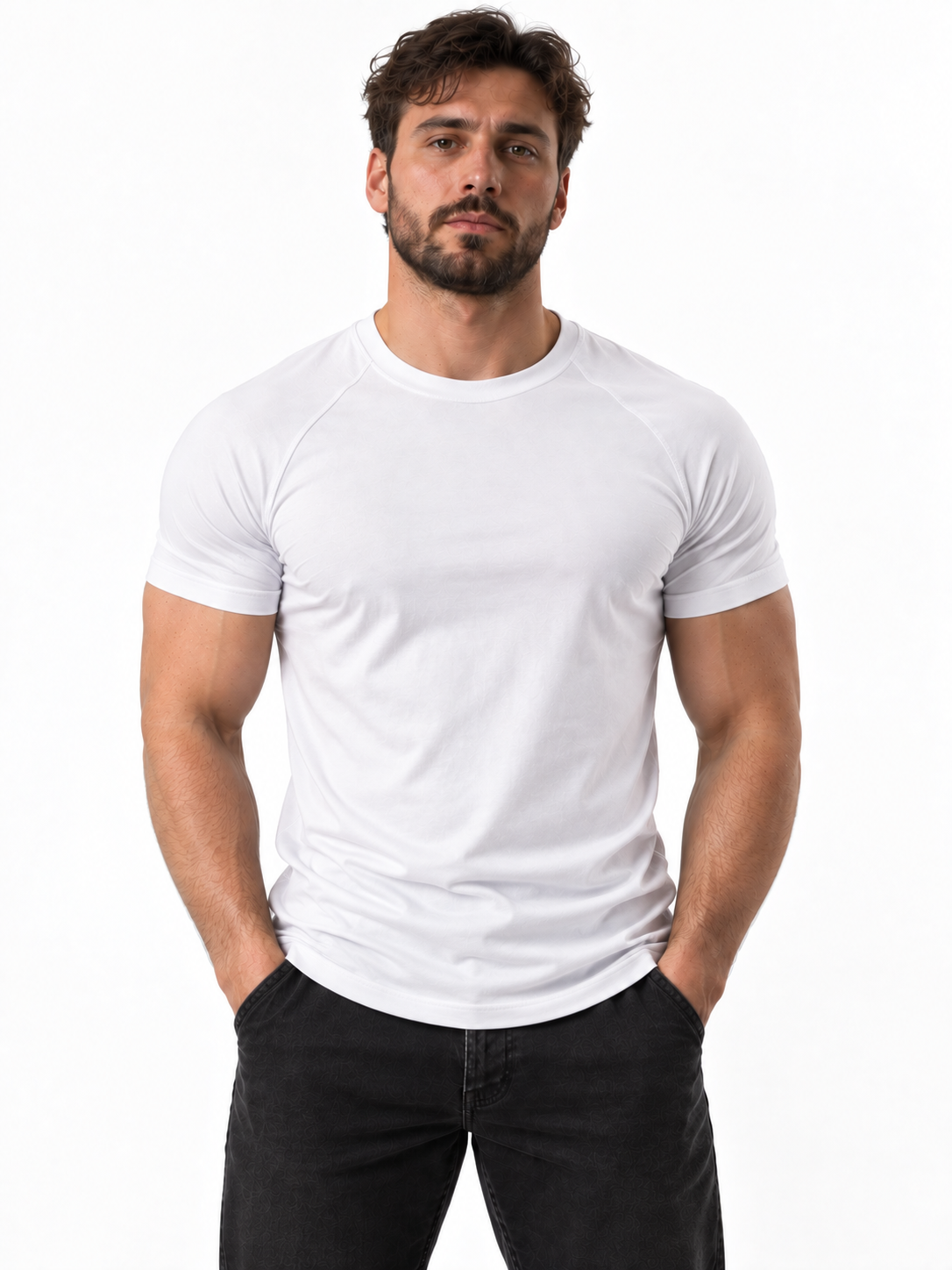 FitFlex T-Shirt Weiß
