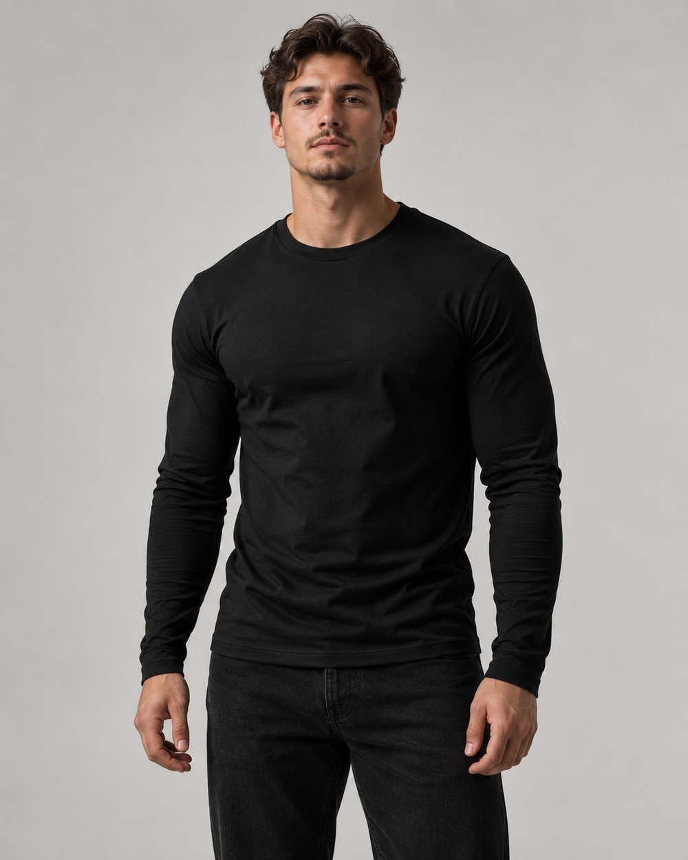 FitFlex Longsleeve Schwarz